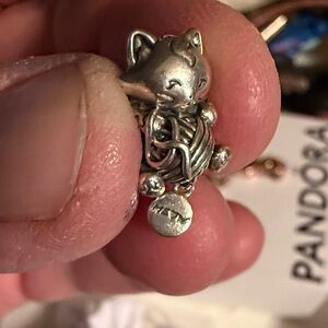 Pandora Silver Lucky Cat Charm